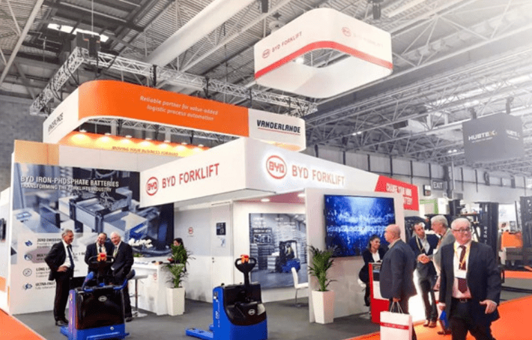 比亚迪叉车不止有电池和技术!