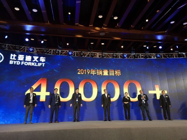 比亚迪叉车布局宁波,销售目标剑指4万台
