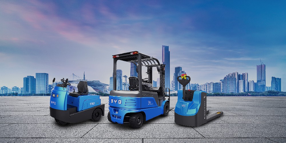 比亚迪叉车六大经典车型,你都了解吗?